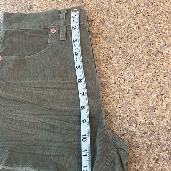 NWT Gap Olive Green Corduroy Shorts 6 - Picture 6 of 14
